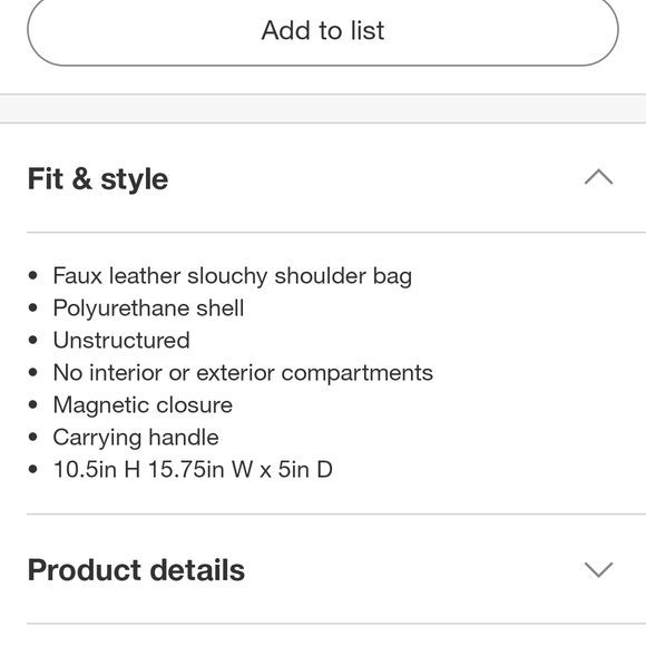 Universal Thread Tan Hobo Bag - Picture 5 of 5